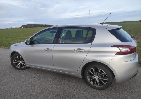 Peugeot 308 cena 29900 przebieg: 139000, rok produkcji 2013 z Kłecko małe 352